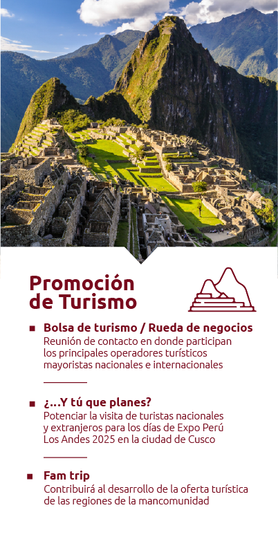 3. Promoción de turismo