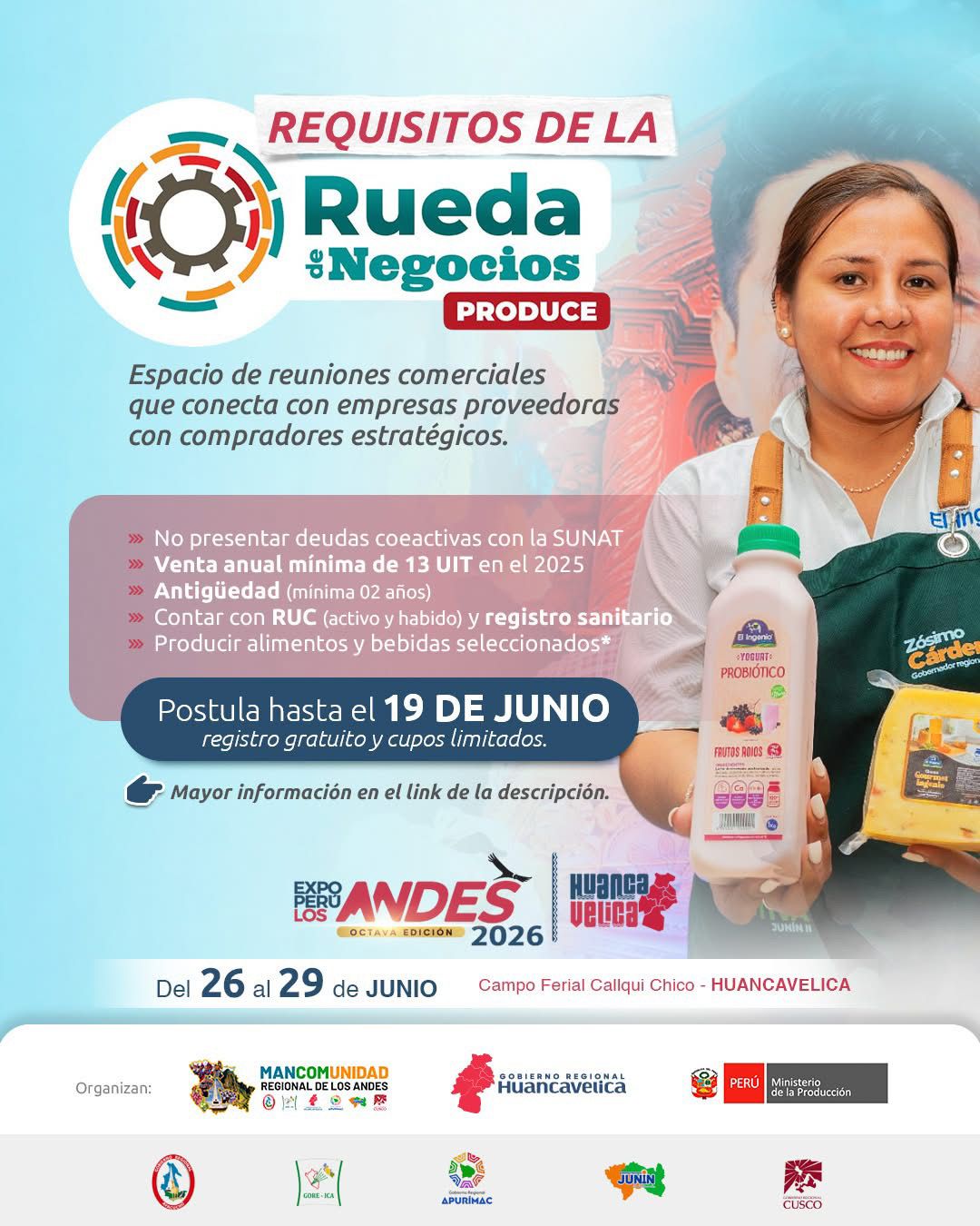 Rueda de Negocios Expo Perú Los Andes 2026